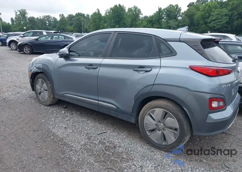 2021 Hyundai Kona Electric Ultimate из США, поврежденный, VIN KM8K53AG6MU125246